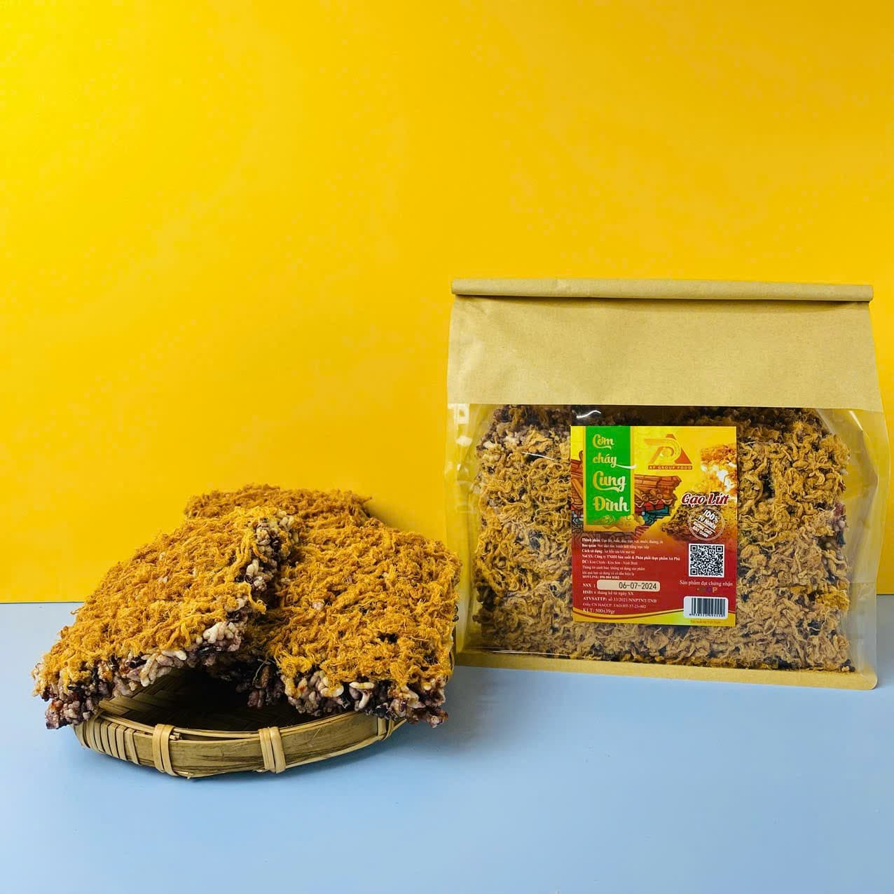 Cơm cháy gạo lứt 150g